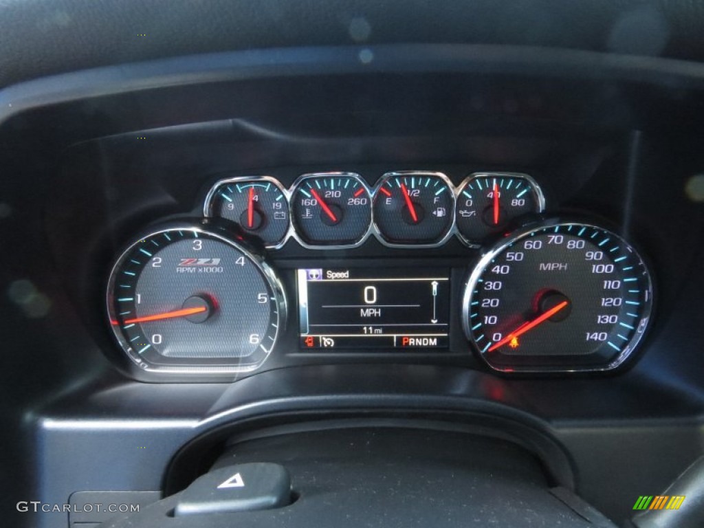 2014 Silverado 1500 LTZ Crew Cab - Black / Jet Black photo #12