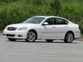 2008 Moonlight White Infiniti M 45x AWD Sedan  photo #2