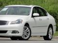 2008 Moonlight White Infiniti M 45x AWD Sedan  photo #38