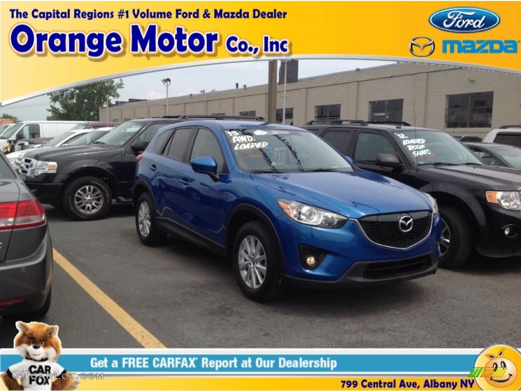 Sky Blue Mica Mazda CX-5