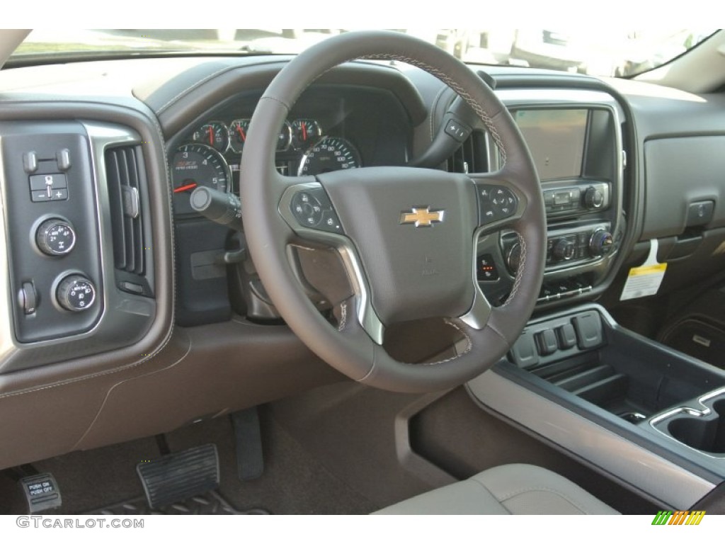 2014 Silverado 1500 LTZ Crew Cab 4x4 - Black / Cocoa/Dune photo #23