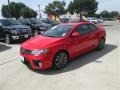 2012 Racing Red Kia Forte Koup SX  photo #3