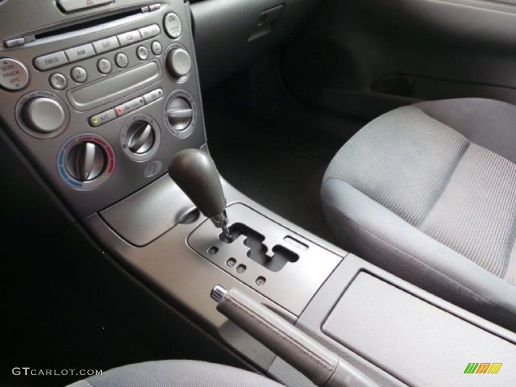 2005 MAZDA6 i Sport Hatchback - Steel Gray Metallic / Gray photo #18