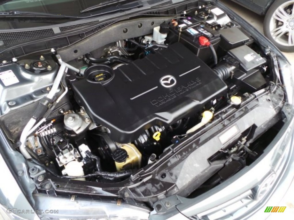 2005 MAZDA6 i Sport Hatchback - Steel Gray Metallic / Gray photo #40