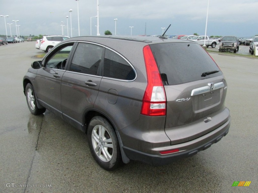 2010 CR-V EX-L AWD - Urban Titanium Metallic / Black photo #18