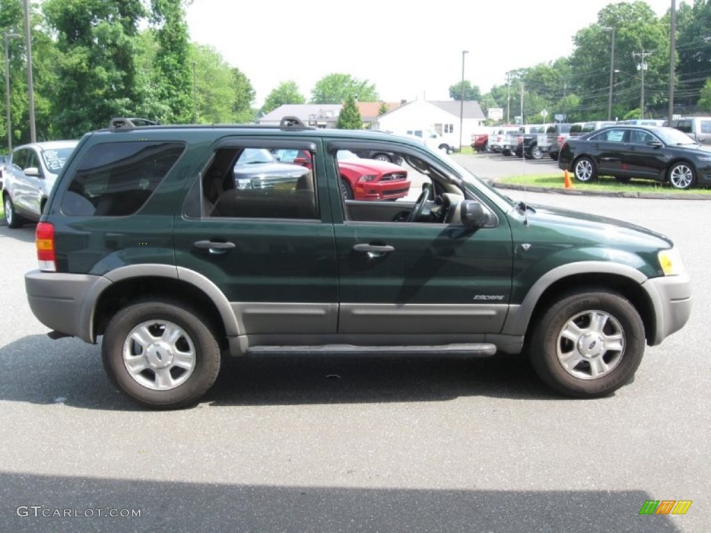 Dark Highland Green Metallic 2001 Ford Escape XLT V6 4WD Exterior Photo #95187419
