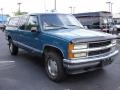 1998 Medium Blue-Green Metallic Chevrolet C/K K1500 Extended Cab 4x4  photo #2