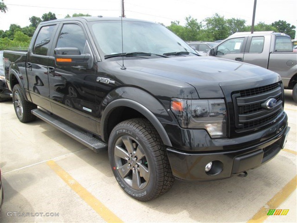 2014 F150 FX4 SuperCrew 4x4 - Tuxedo Black / Black photo #13