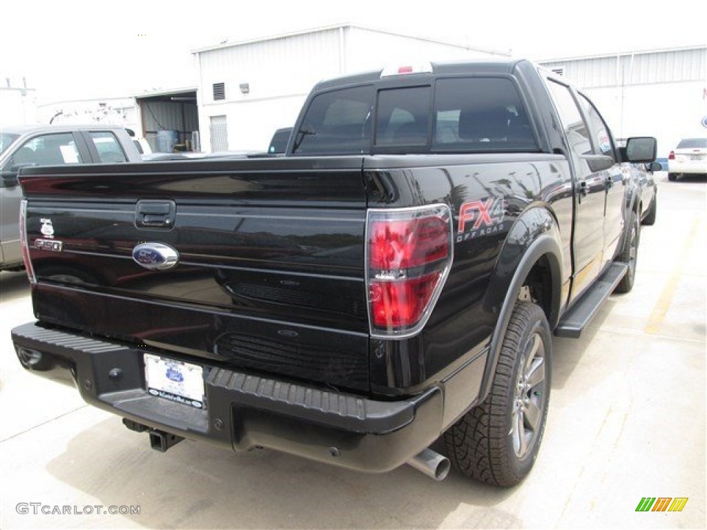 2014 F150 FX4 SuperCrew 4x4 - Tuxedo Black / Black photo #16