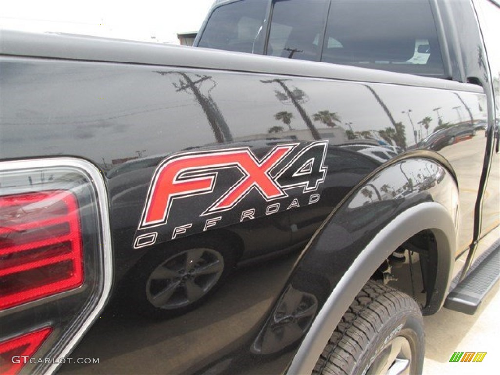 2014 F150 FX4 SuperCrew 4x4 - Tuxedo Black / Black photo #17