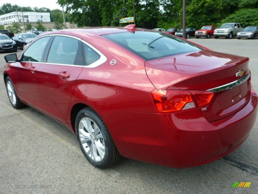 2015 Impala LT - Crystal Red Tintcoat / Jet Black photo #3