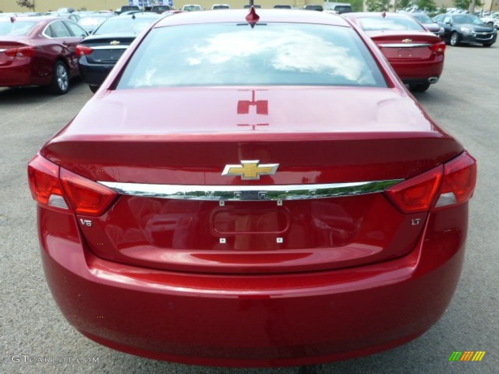 2015 Impala LT - Crystal Red Tintcoat / Jet Black photo #4