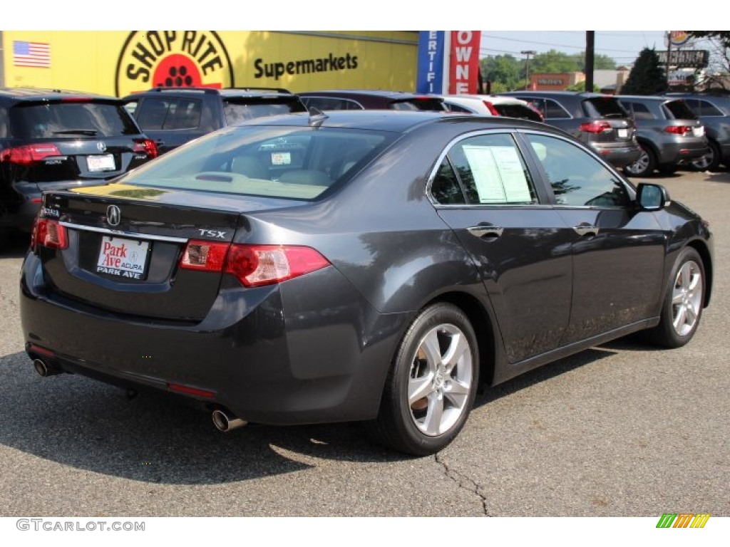 2011 TSX Sedan - Graphite Luster Pearl / Taupe photo #3