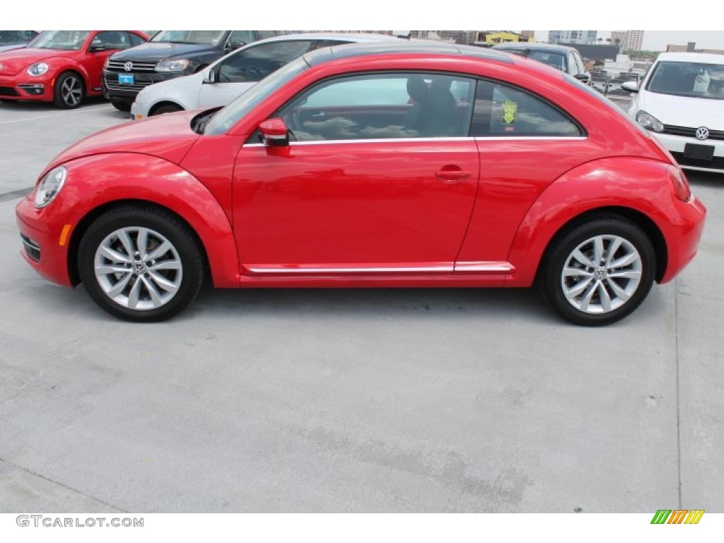 Tornado Red 2014 Volkswagen Beetle TDI Exterior Photo #95190518