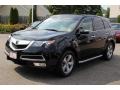 2011 Crystal Black Pearl Acura MDX Technology  photo #7