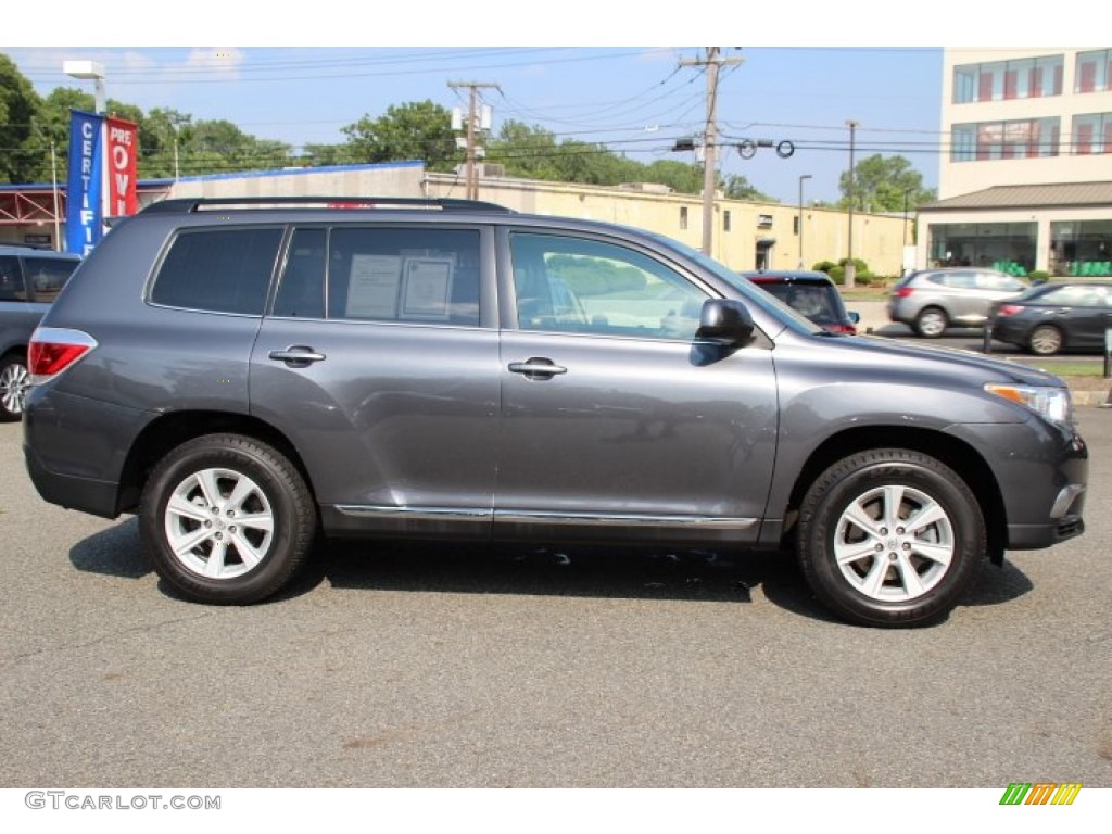 2012 Highlander SE 4WD - Magnetic Gray Metallic / Black photo #2