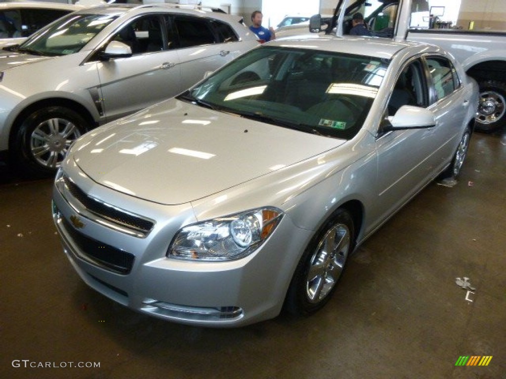 Silver Ice Metallic 2010 Chevrolet Malibu LT Sedan Exterior Photo #95191931
