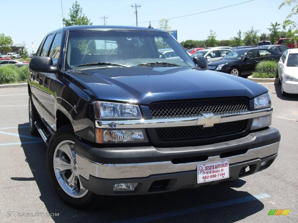 2005 Avalanche LT - Dark Blue Metallic / Gray/Dark Charcoal photo #4