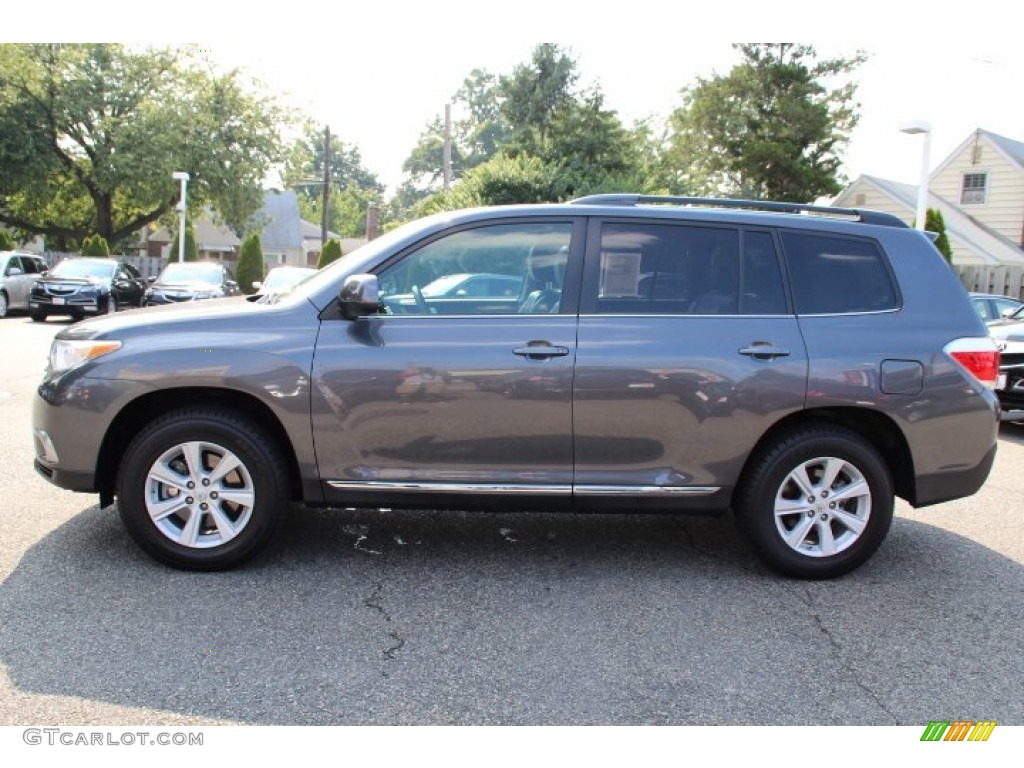 2012 Highlander SE 4WD - Magnetic Gray Metallic / Black photo #6