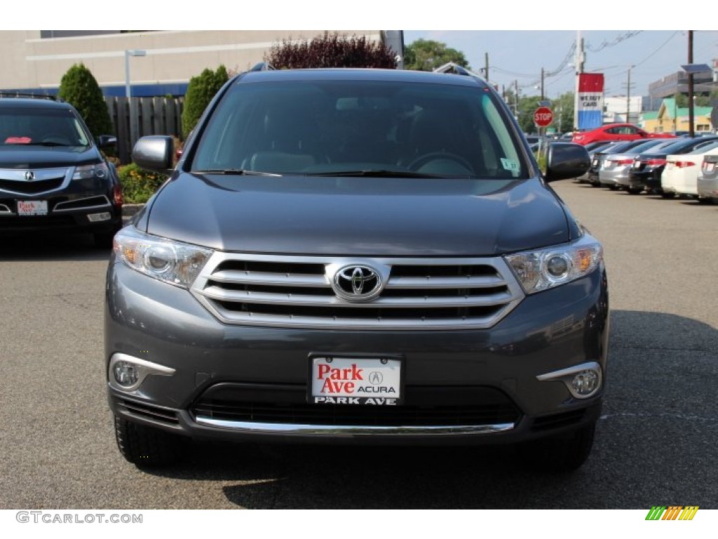 2012 Highlander SE 4WD - Magnetic Gray Metallic / Black photo #8