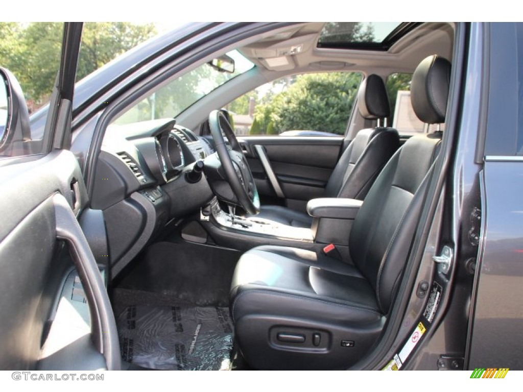 2012 Highlander SE 4WD - Magnetic Gray Metallic / Black photo #11