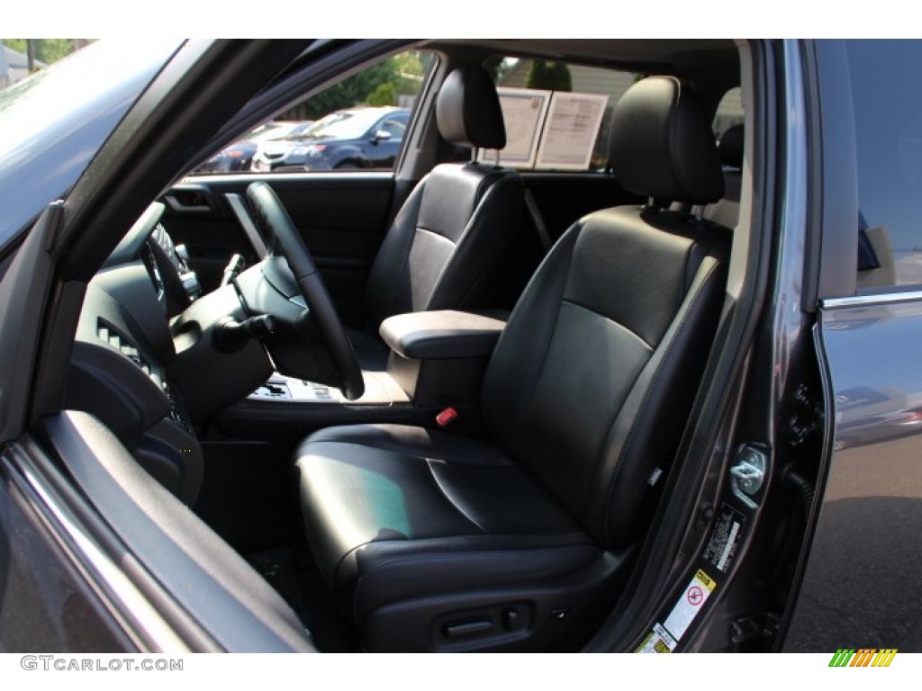 2012 Highlander SE 4WD - Magnetic Gray Metallic / Black photo #12