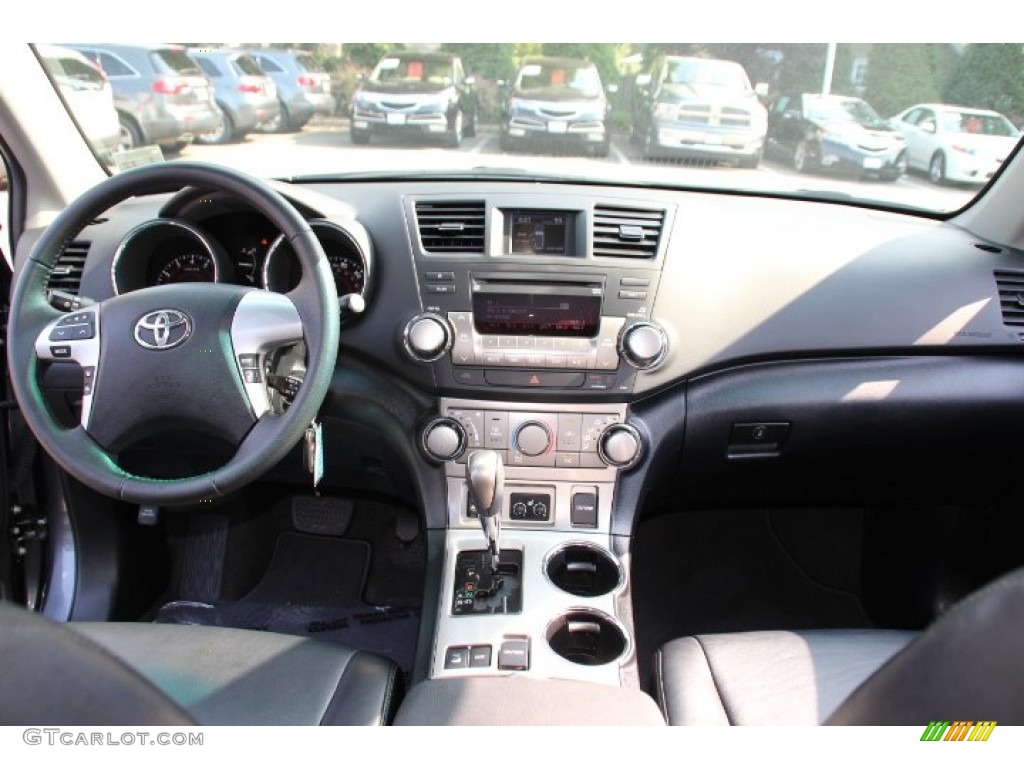 2012 Highlander SE 4WD - Magnetic Gray Metallic / Black photo #14