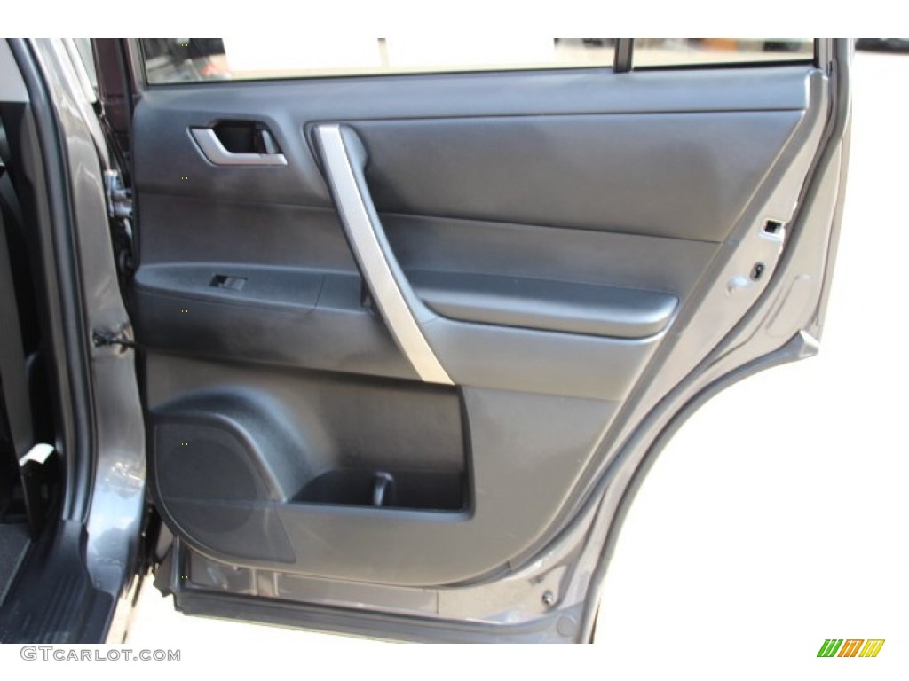 2012 Highlander SE 4WD - Magnetic Gray Metallic / Black photo #23