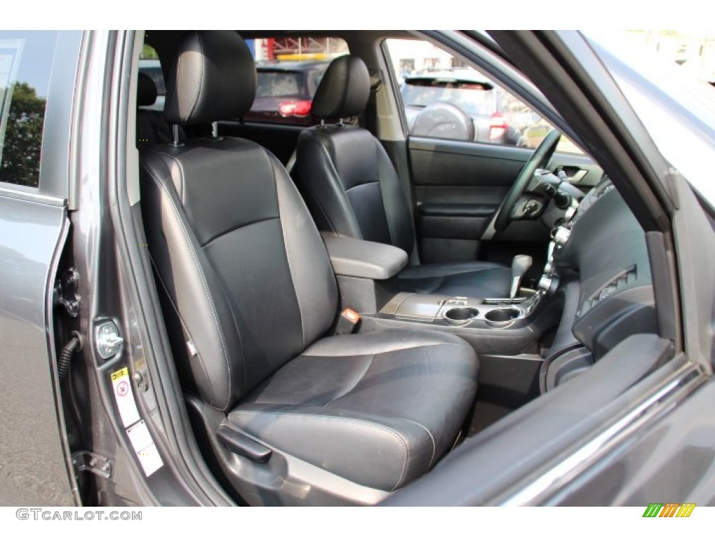 2012 Highlander SE 4WD - Magnetic Gray Metallic / Black photo #28