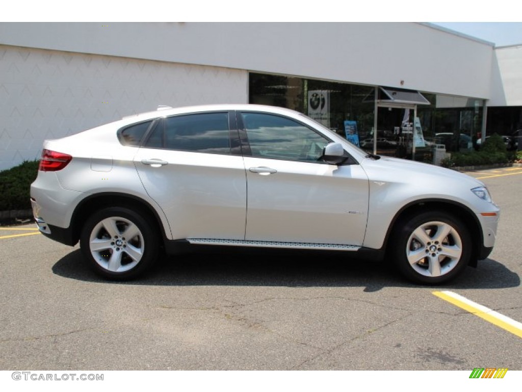 2014 X6 xDrive35i - Titanium Silver Metallic / Black photo #2