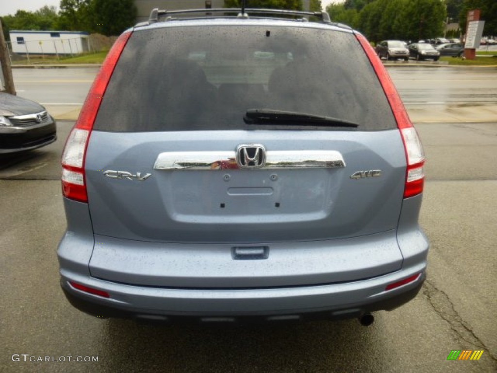 2011 CR-V EX-L 4WD - Glacier Blue Metallic / Gray photo #5