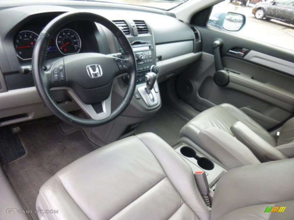 2011 CR-V EX-L 4WD - Glacier Blue Metallic / Gray photo #15