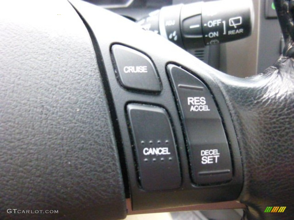 2011 CR-V EX-L 4WD - Glacier Blue Metallic / Gray photo #18