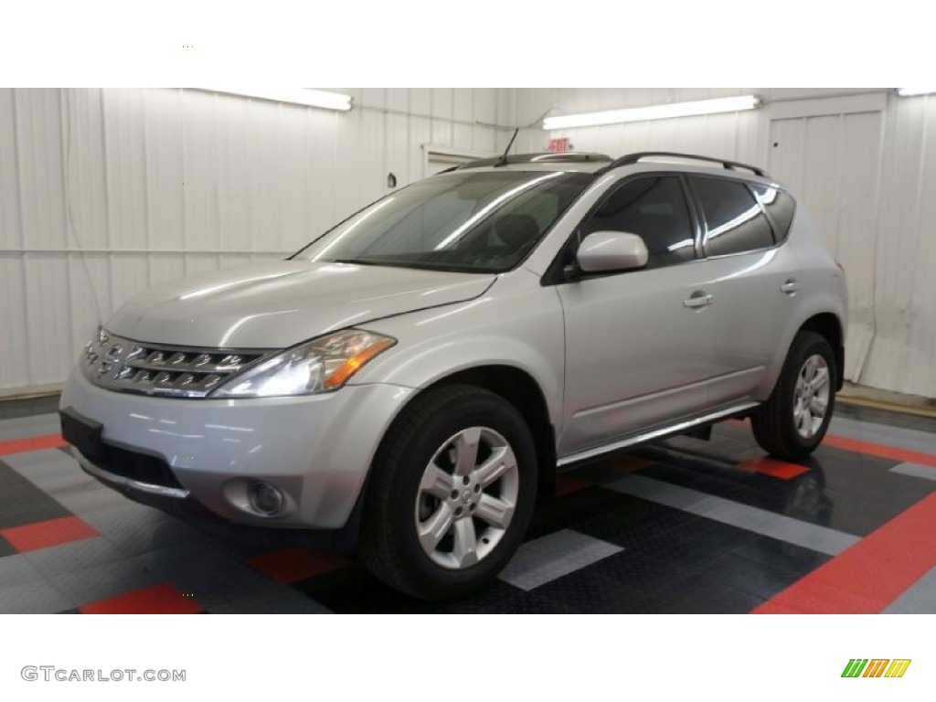 2006 Murano SL AWD - Brilliant Silver Metallic / Charcoal photo #10