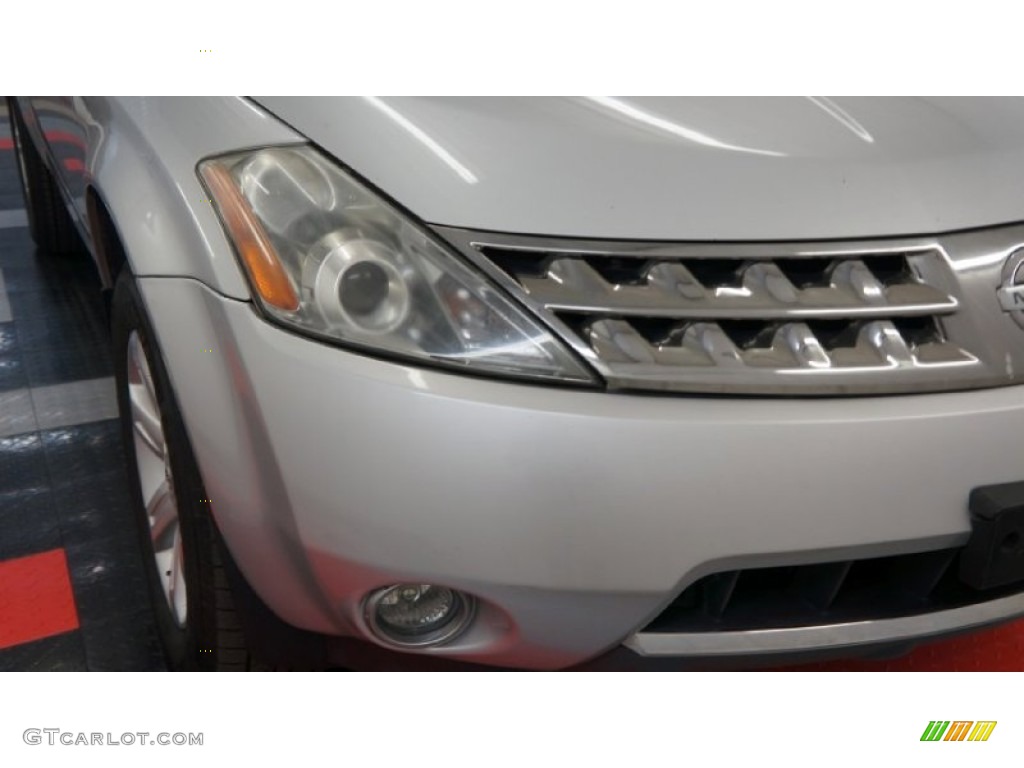 2006 Murano SL AWD - Brilliant Silver Metallic / Charcoal photo #48
