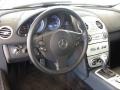 2005 Mercedes-Benz SLR Black Interior Steering Wheel Photo
