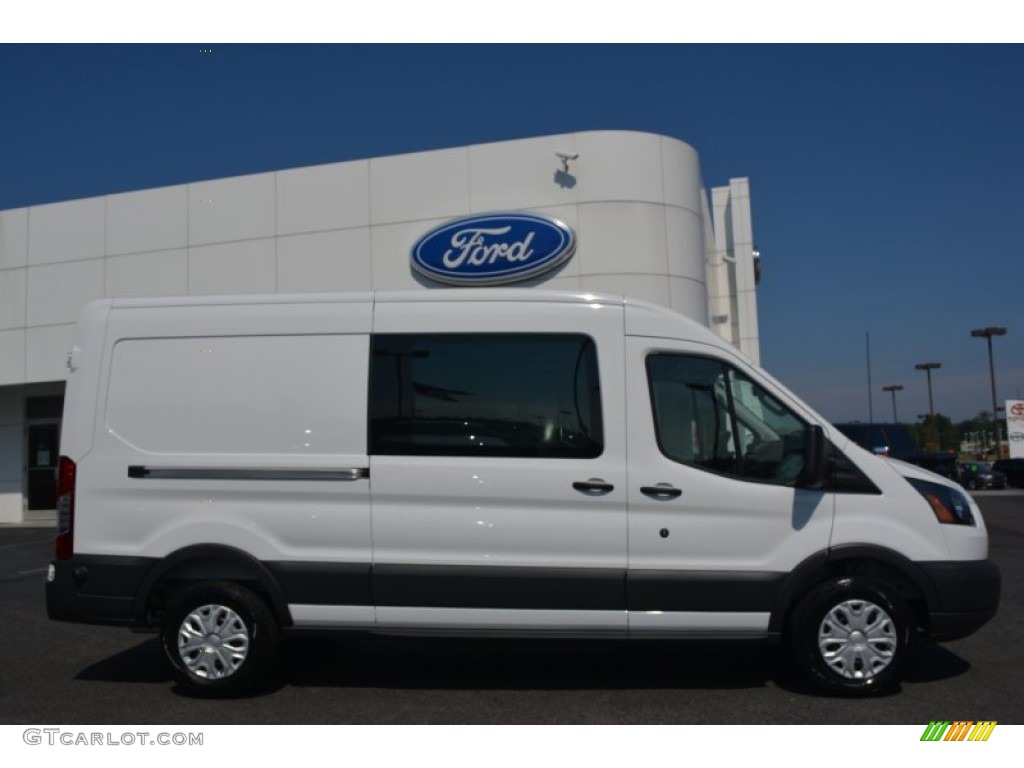 Oxford White 2015 Ford Transit Van 150 MR Long Exterior Photo #95198420