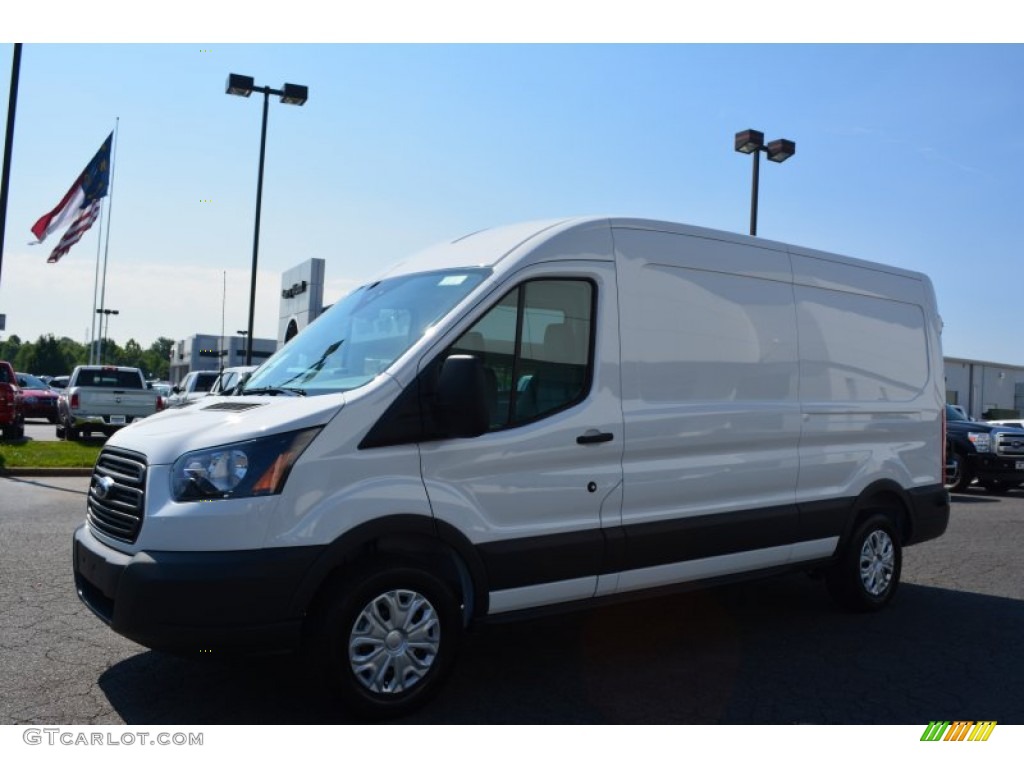 2015 Transit Van 250 MR Long - Oxford White / Pewter photo #3