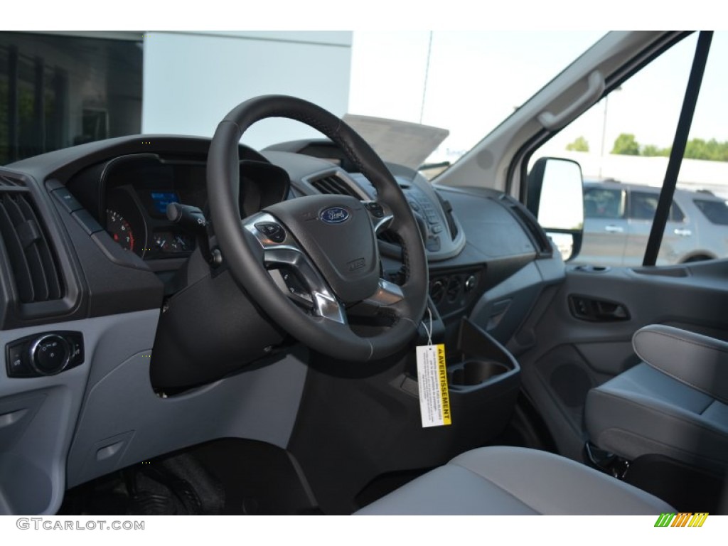 2015 Transit Van 250 MR Long - Oxford White / Pewter photo #6