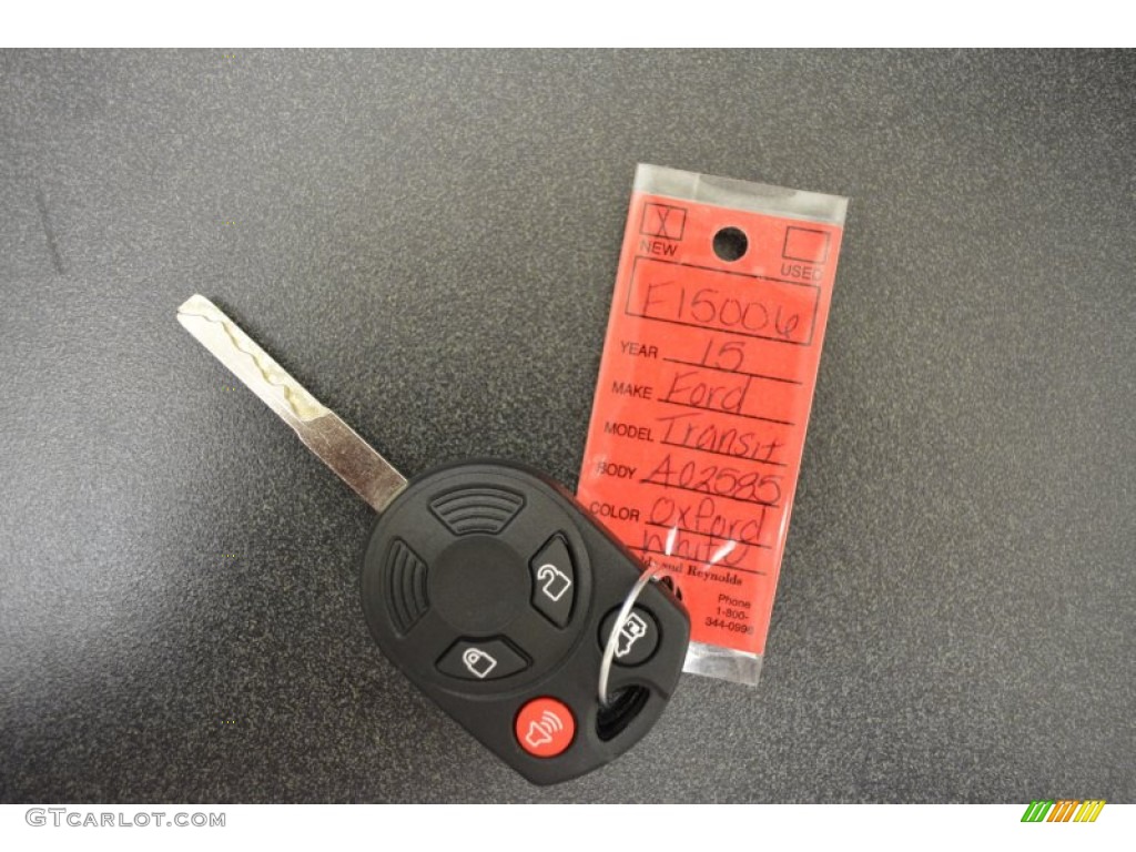 2015 Transit Van 250 MR Long - Oxford White / Pewter photo #20