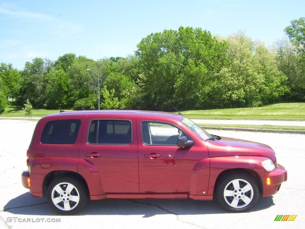 2008 HHR LS - Cardinal Red Metallic / Gray photo #1