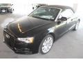 2014 Phantom Black Pearl Audi A5 2.0T quattro Cabriolet  photo #3