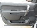 Ebony 2013 Chevrolet Silverado 1500 LT Extended Cab 4x4 Door Panel