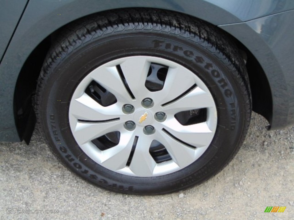2013 Cruze LS - Cyber Gray Metallic / Jet Black/Medium Titanium photo #3