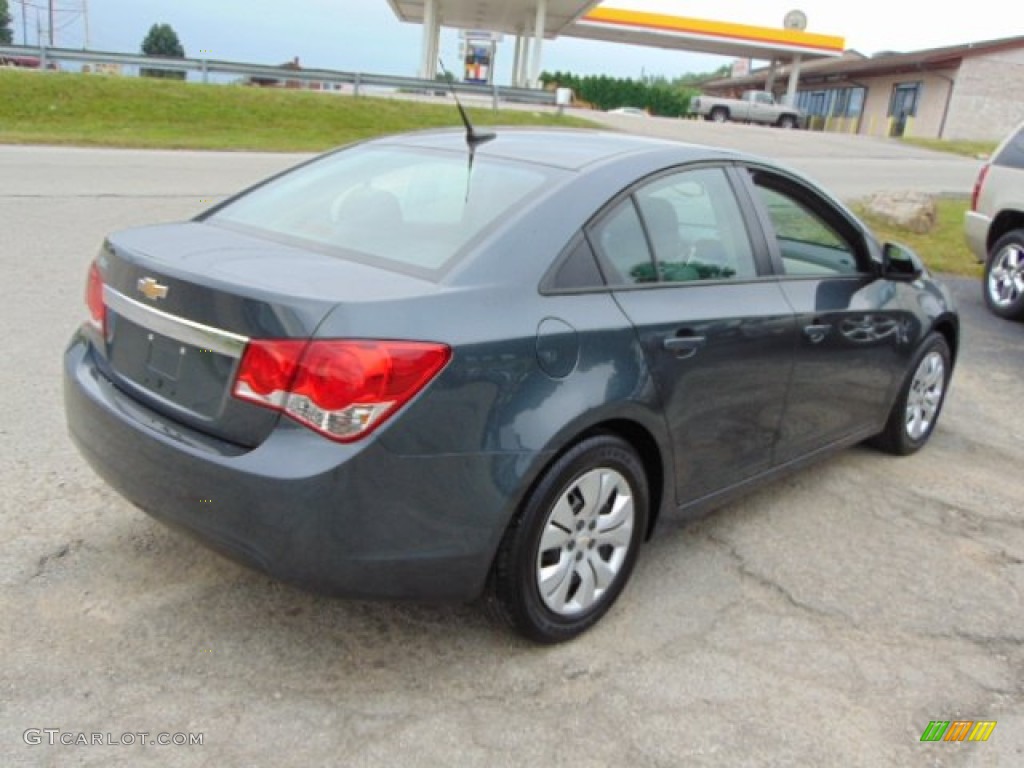 2013 Cruze LS - Cyber Gray Metallic / Jet Black/Medium Titanium photo #6