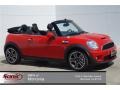 Chili Red 2014 Mini Cooper S Convertible