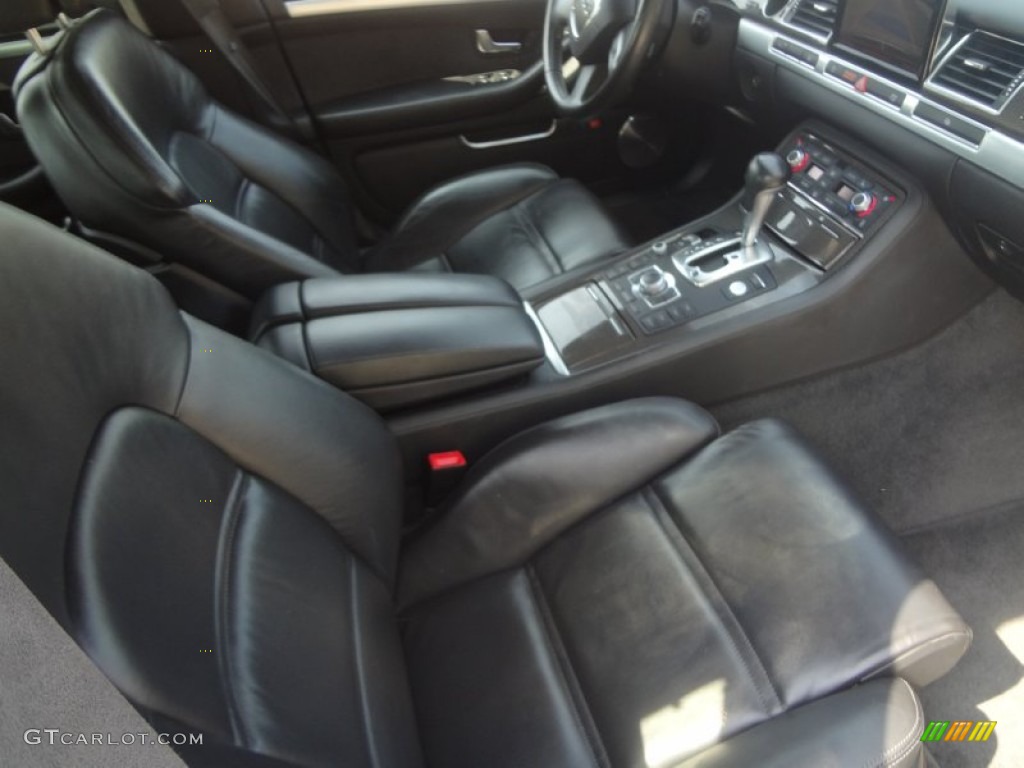 2008 S8 5.2 quattro - Brilliant Black / Black photo #10