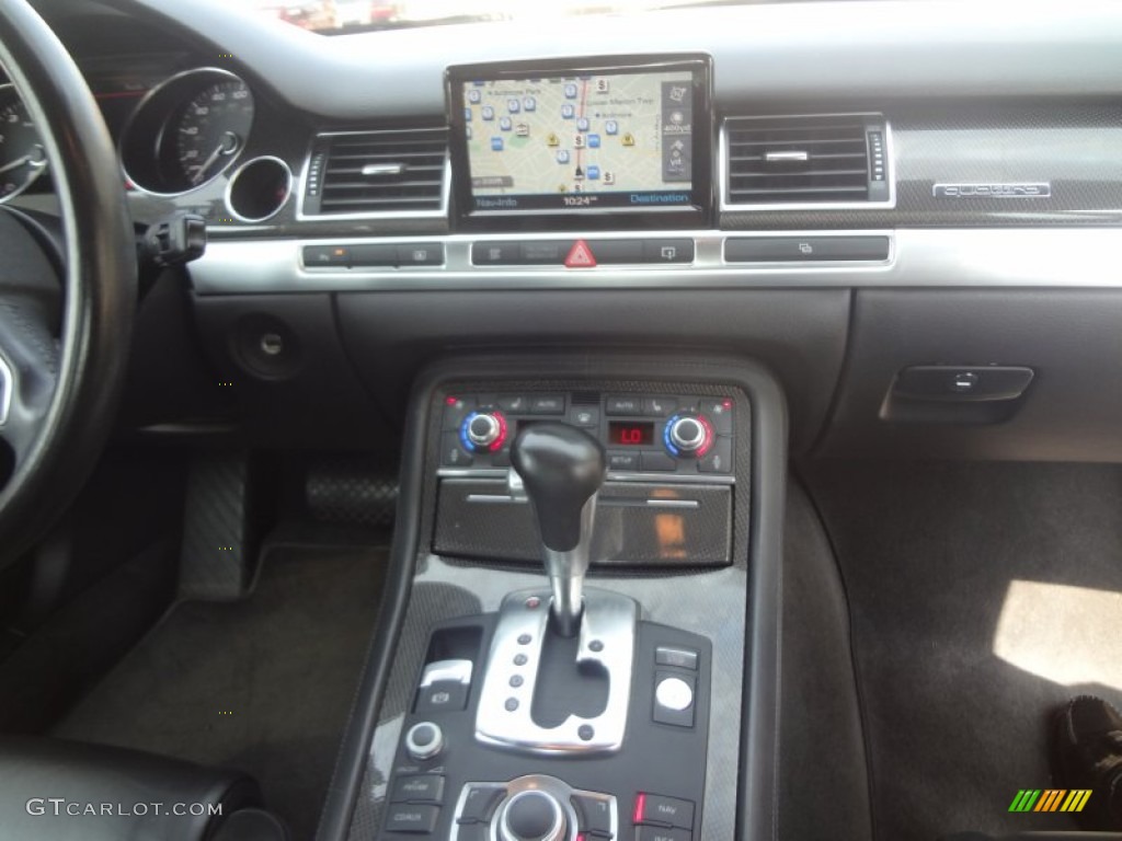2008 S8 5.2 quattro - Brilliant Black / Black photo #13
