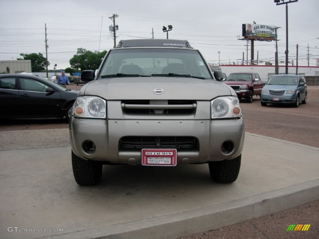 2004 Frontier XE V6 Crew Cab 4x4 - Granite Metallic / Gray photo #19