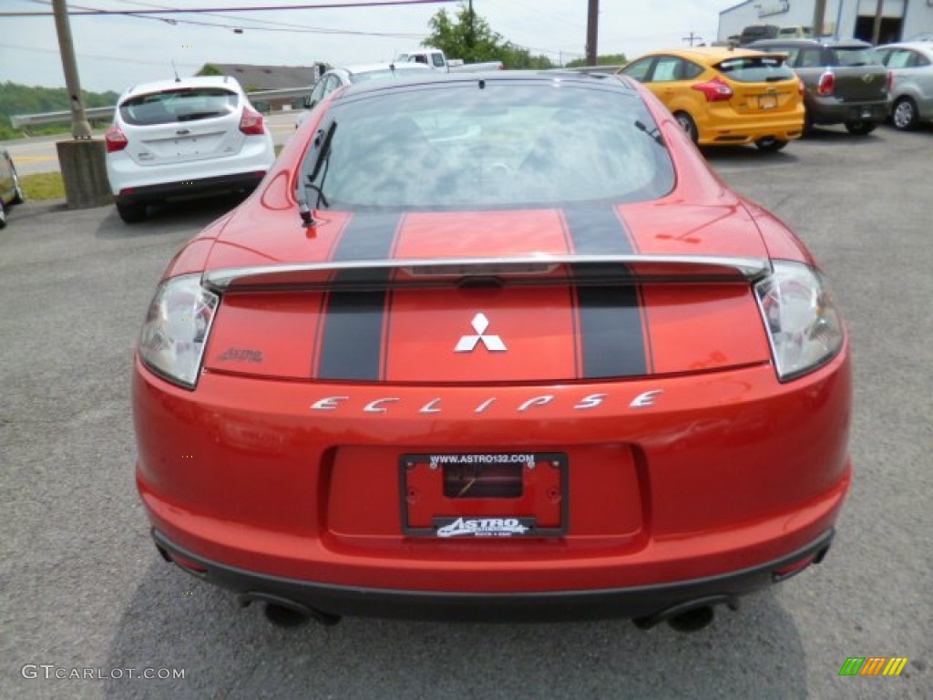 2012 Eclipse SE Coupe - Sunset Pearlescent / Dark Charcoal photo #6
